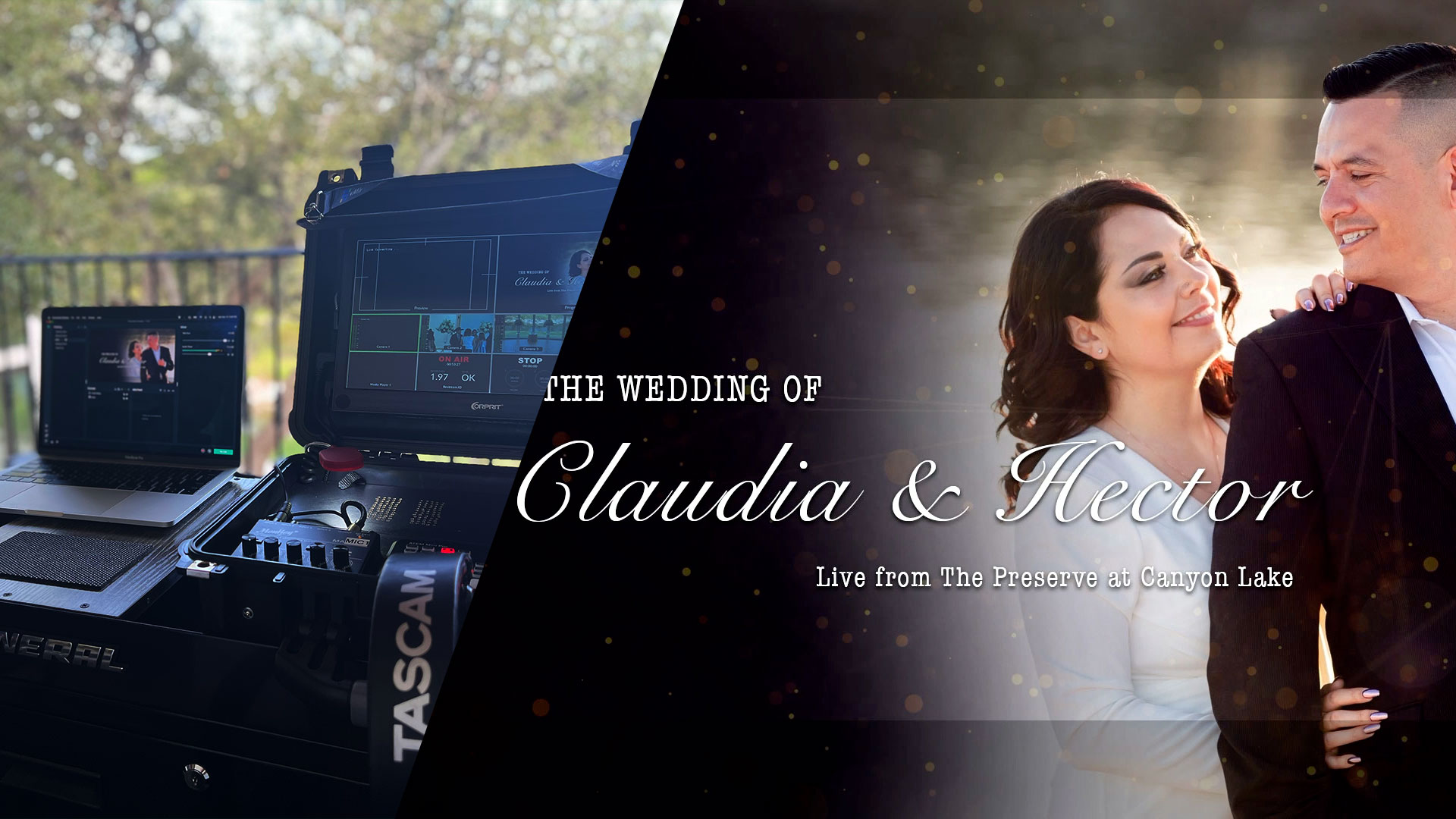 Claudia & Hector – Wedding Live-Streaming