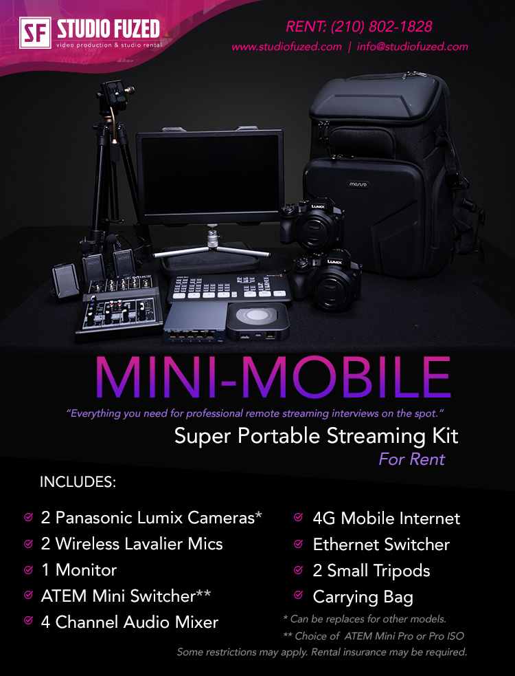Mini-Mobile Streaming Kit